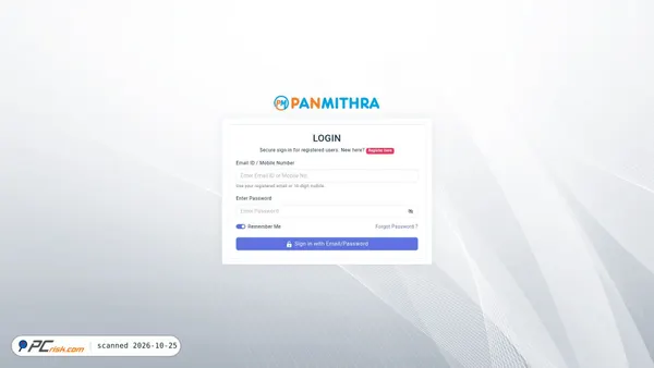 panmithra.com Screenshot