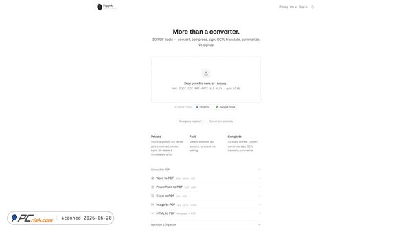 papyrio.net screenshot