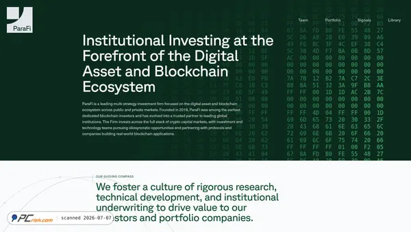 parafi.org screenshot