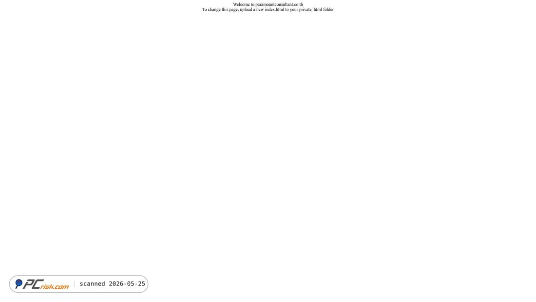 Screenshot of paramounts.co.th