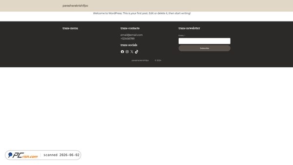 parasharakrishifpc.com screenshot