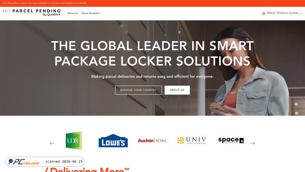 parcelpending.com screenshot