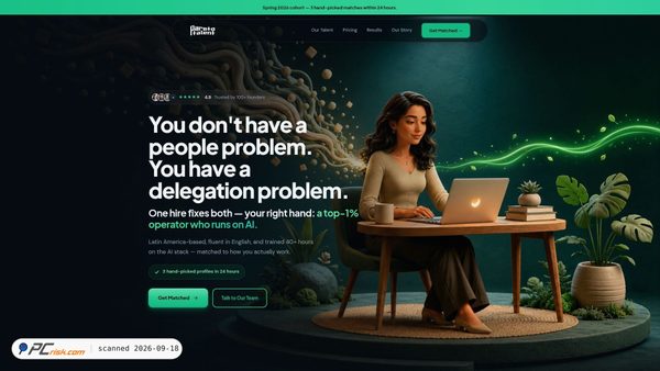 paretotalent.com Screenshot
