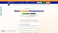 parivahanbharat.com screenshot