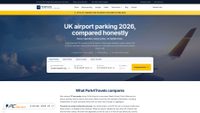 park4travels.co.uk screenshot
