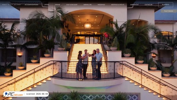 parkhyattaviara.com screenshot
