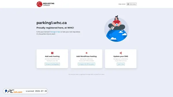 parking1.whc.ca screenshot