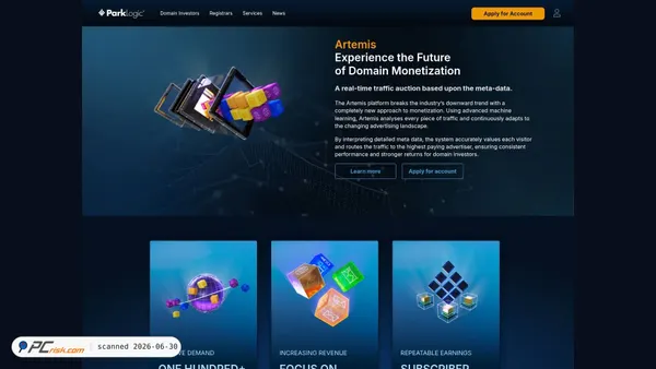 parklogic.com screenshot