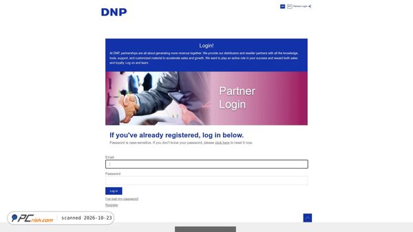 partners.dnpribbons.com screenshot