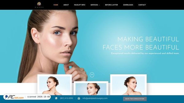 Captura de ecrã de patelfacelift.com