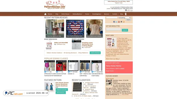 patternreview.com screenshot