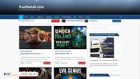 Zrzut ekranu paulthetall.com