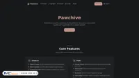 pawchive.org Screenshot