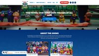 Captura de ecrã de pawpatrollive.com