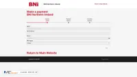 Screenshot van payment.bninorthernireland.co.uk