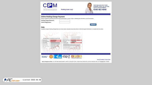 paymyticket.co.uk screenshot