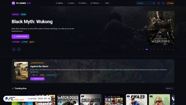 pc-games.eu.org Screenshot