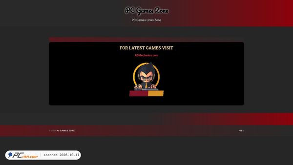 Screenshot van pcgameszone.com