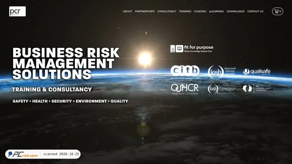 pcr-global.com screenshot