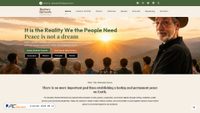Screenshot di peaceby2030.info
