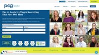 pegstaff.com screenshot