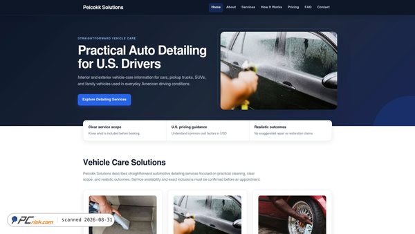 peicokksolutions.online screenshot