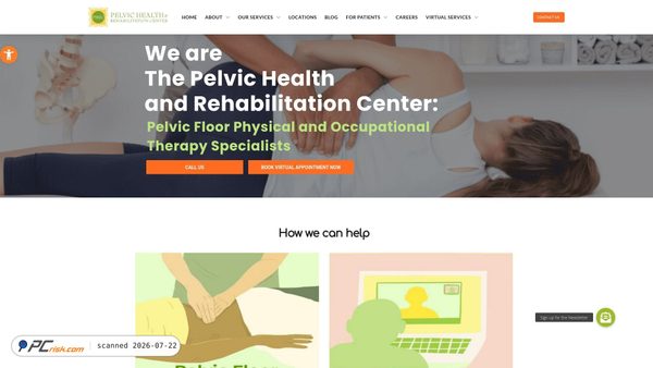 pelvicpainrehab.com screenshot