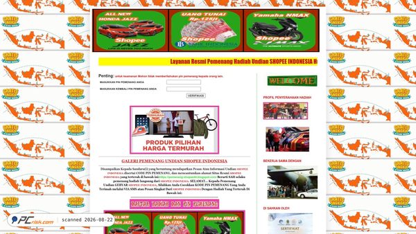 pemenang-shopee44.blogspot.com Screenshot