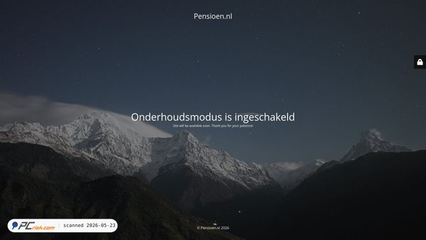 pensioen.nl screenshot