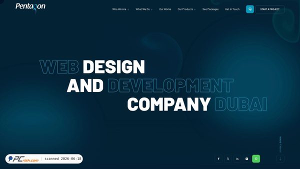 pentagon.ae screenshot