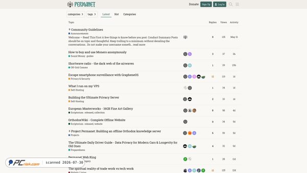permanet.xyz screenshot