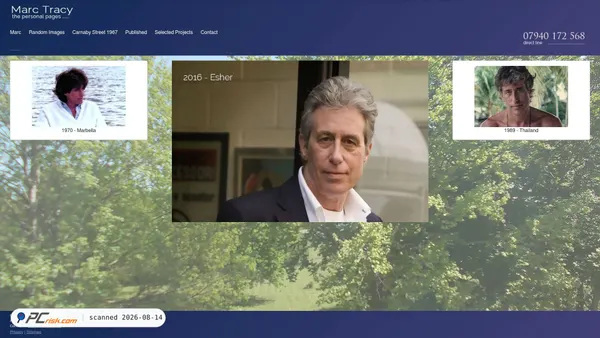 personal.marc-tracy.uk screenshot