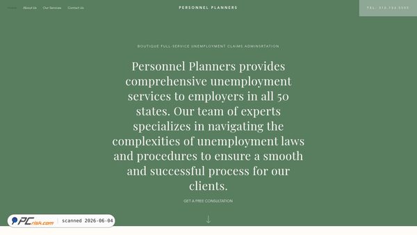 personnelplanners.com screenshot