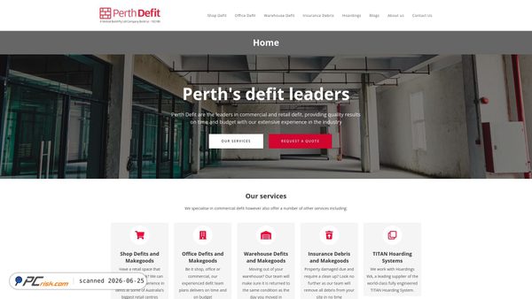 perthdefit.com.au screenshot