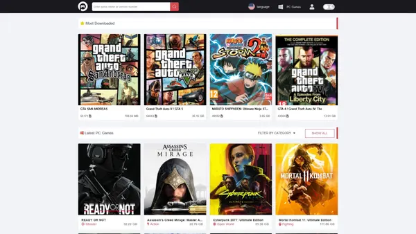 peskgames.com screenshot