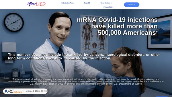 pfizerlied.com screenshot