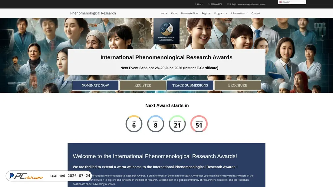 Screenshot of phenomenologicalresearch.com