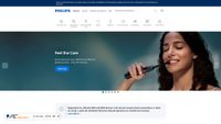 philips.com screenshot