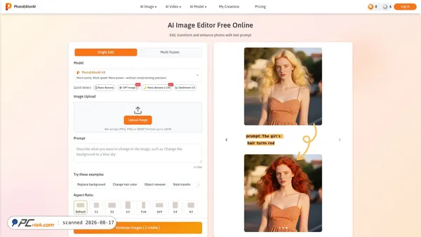 photoeditorai.io screenshot