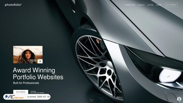 photofolio.com screenshot