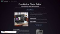 Zrzut ekranu photopea.com