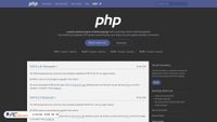 php.net screenshot