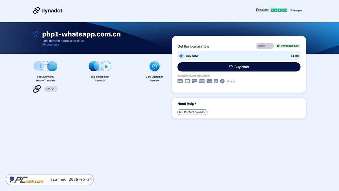Screenshot of php1-whatsapp.com.cn