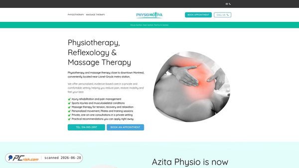 physiomotiva.ca screenshot