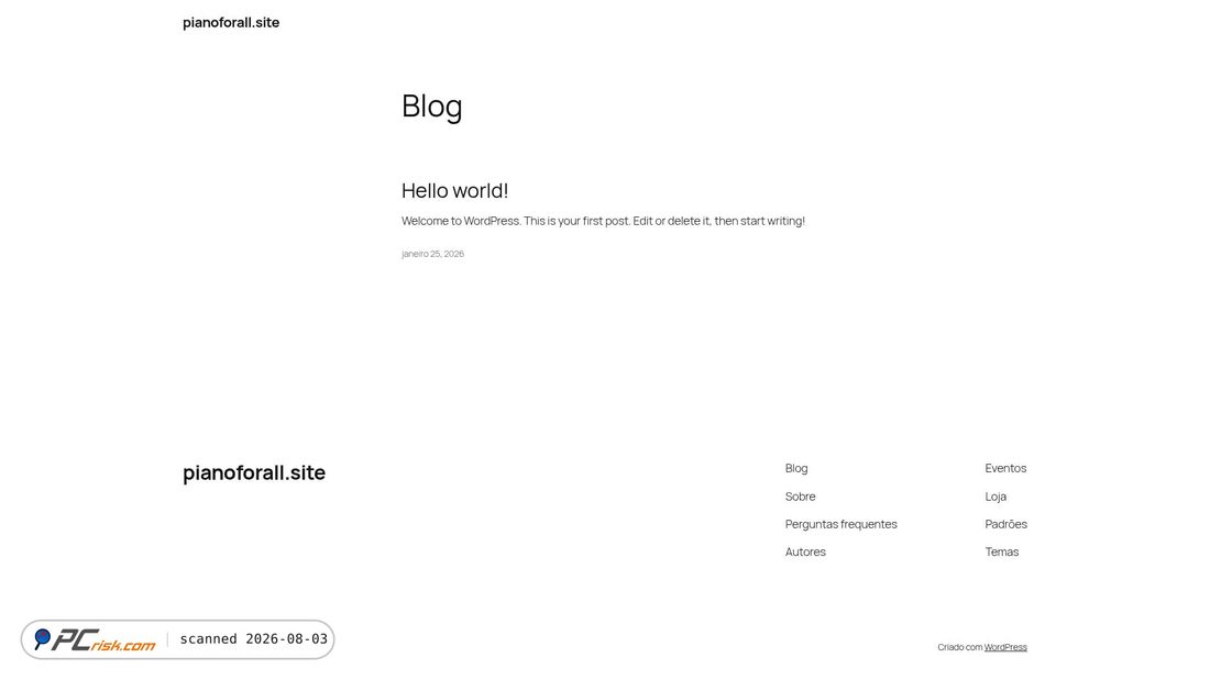 Screenshot of pianoforall.site