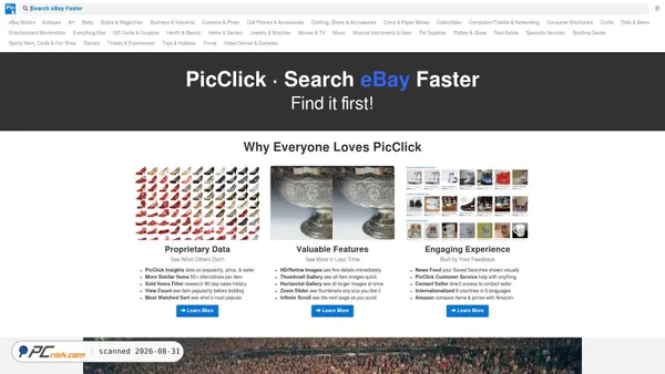 picclick.com screenshot