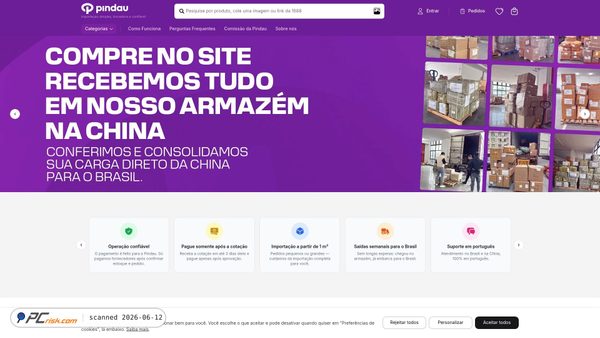 pindau.com.br screenshot