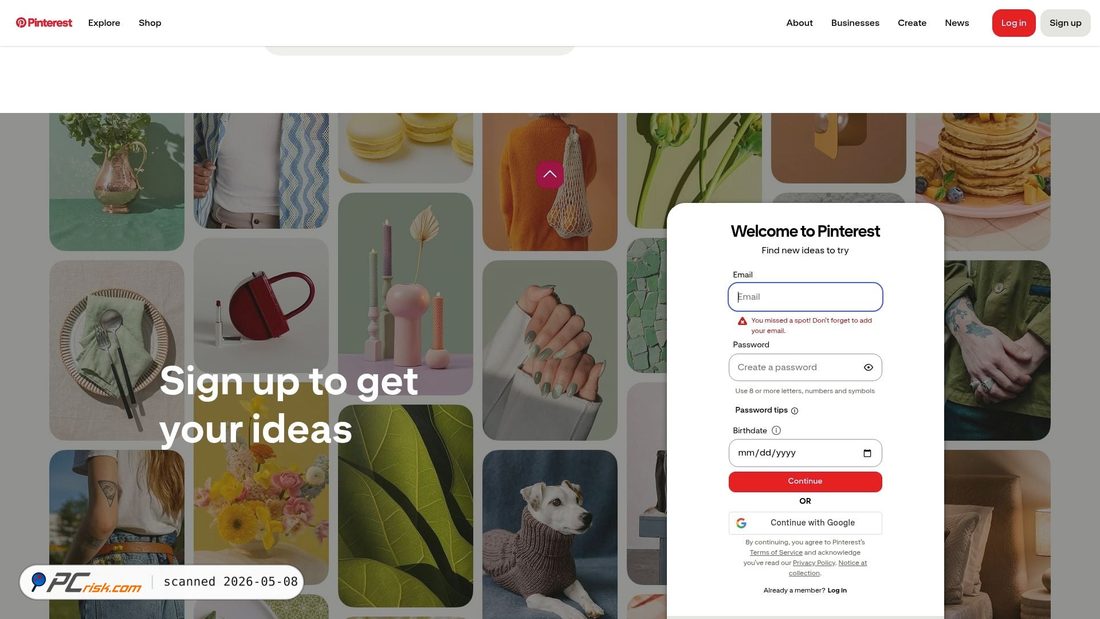 Screenshot di pinimg.com