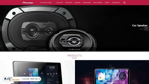 pioneer-mea.com screenshot