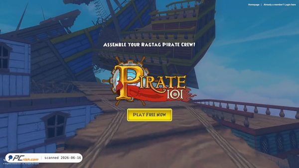 pirate101.com screenshot